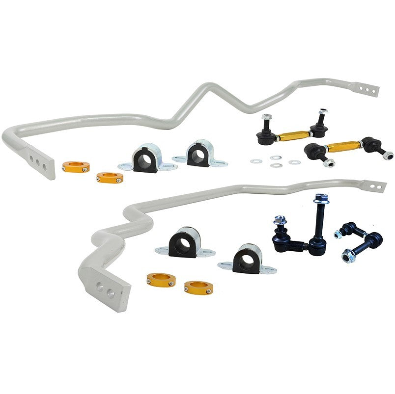 Whiteline "FLAT OUT" 370Z G37 Front Rear Sway Bar Kit INCLUDES Adjustable End Links!