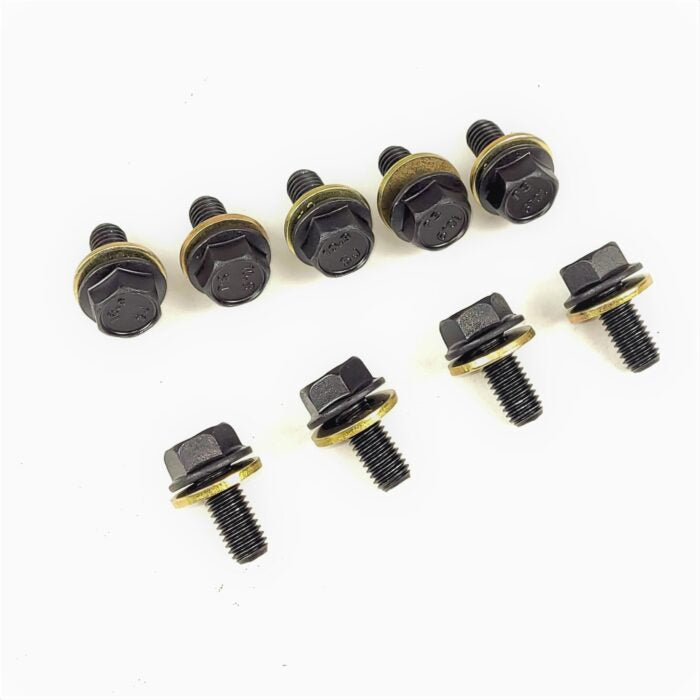 ZSpeed High Strength Pressure Plate Clutch Bolts Washers Full Set M8x1.25