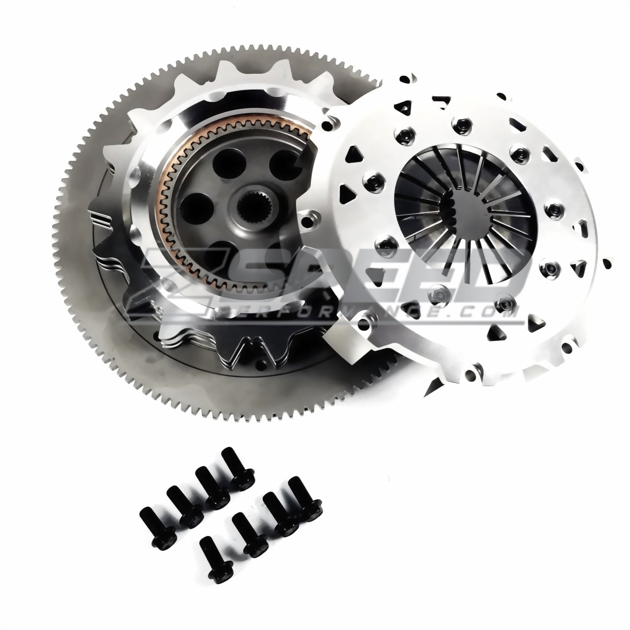 ZSpeed 350Z 370Z G37 Twin | Triple Disk Race Clutch / Flywheel 800-1200 TQ | Includes ZSpeed | CMAK RS-V3 Clutch Fork Release System