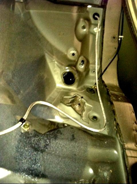 ZSpeed Stainless Braided Long Clutch Hose Line Replaces Hardline M10x1.0 fittings 10MM