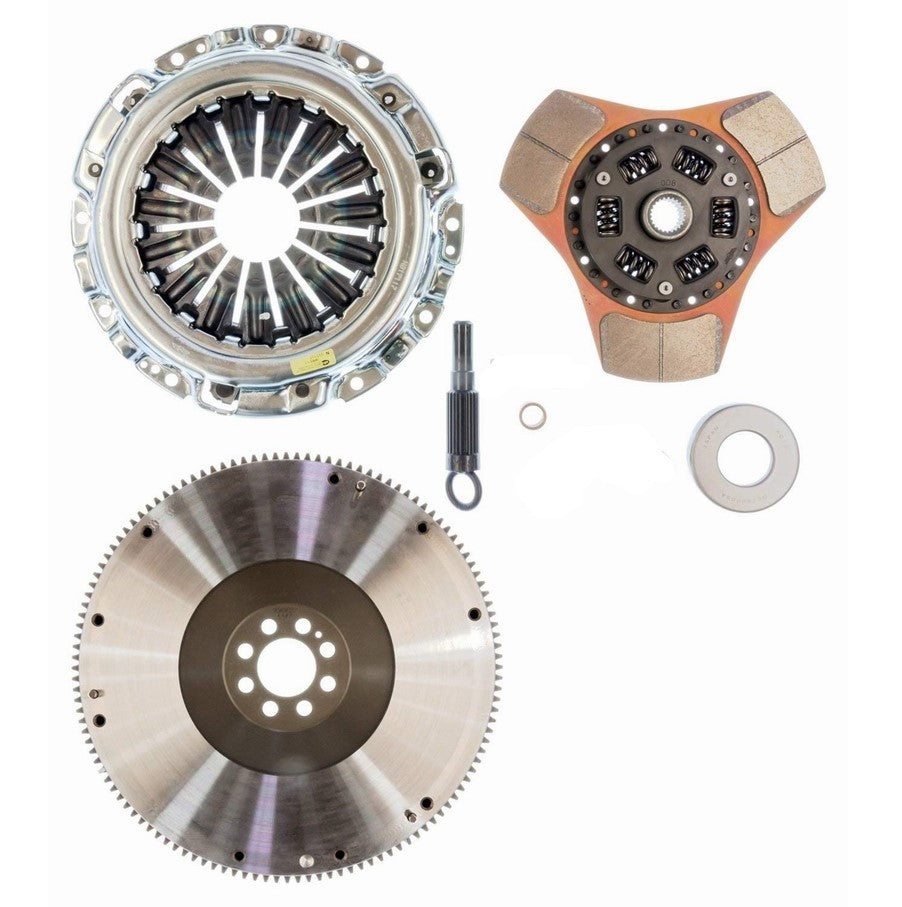 EXEDY Racing Sport Ceramic Puck Clutch Kit With Solid Flywheel