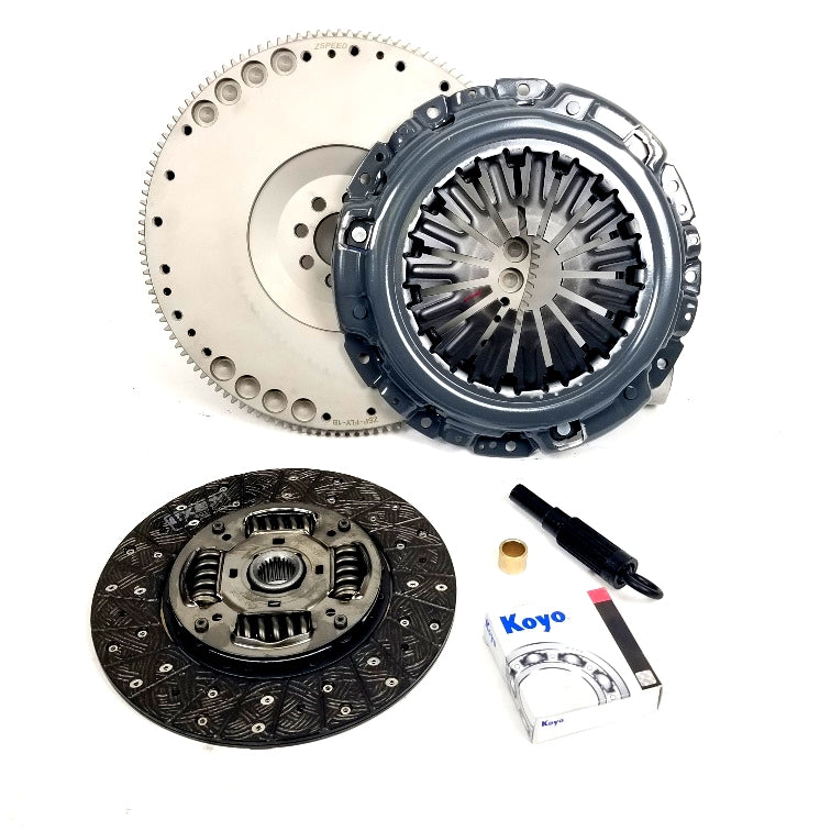 ZSpeed Super Street Stage 3 Clutch + Billet Steel 17.2lb Flywheel Package 300zx Twin Turbo